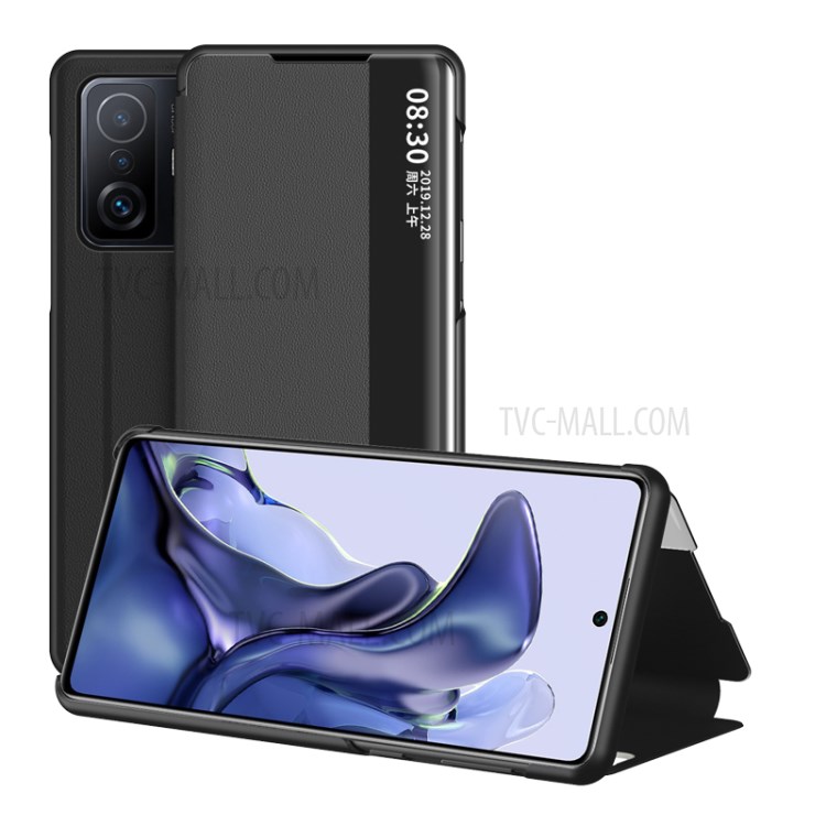 Case Xiaomi 11T / 11T Pro # Pre-Order * เคสซองหนังแบบโปร่งแสง ผลิตจากวัสดุ PC + หนัง PU หน้าต่างโปร่งแสงเพื่อการดูข้อมูลได้ง่าย *