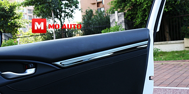 คิ้วแผงข้างประตูภายใน สีน้ำเงิน สีดำ CIVIC FC/FK