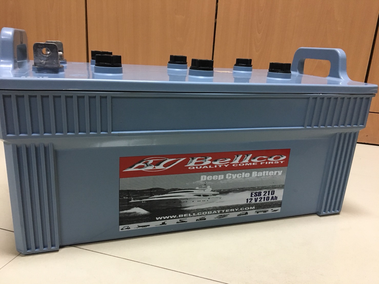 แบตเตอรี่เบลโก้ Deep cycle Bellco 210Ah (ESB210)