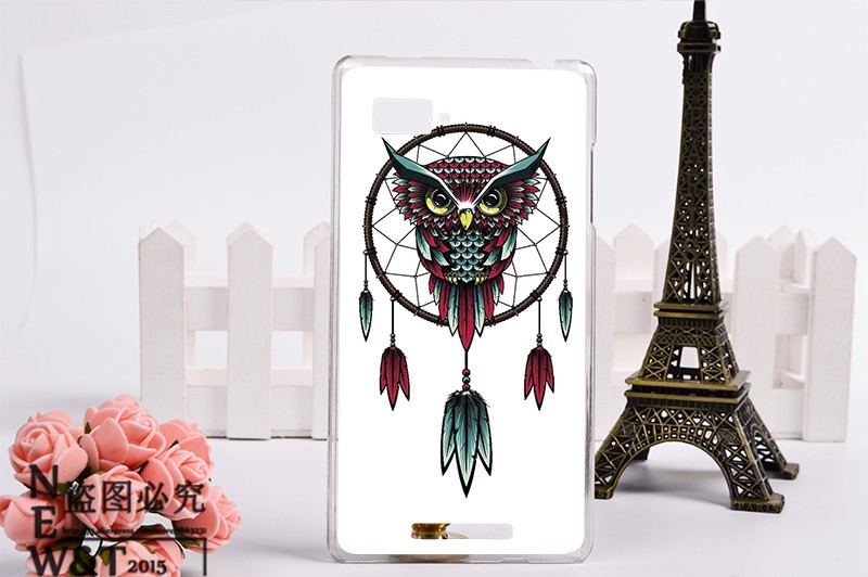 Case Lenovo K910 / Pre-order * เคสพลาสติกแข็งพิมพ์ลาย ตาข่ายดักฝัน *