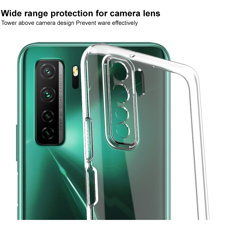 Case Huawei Nova 7 SE / Pre-order * IMAK UX-5 ซีรี่ส์เคส TPU โปร่งใส ผลิตจาก TPU คุณภาพสูง *