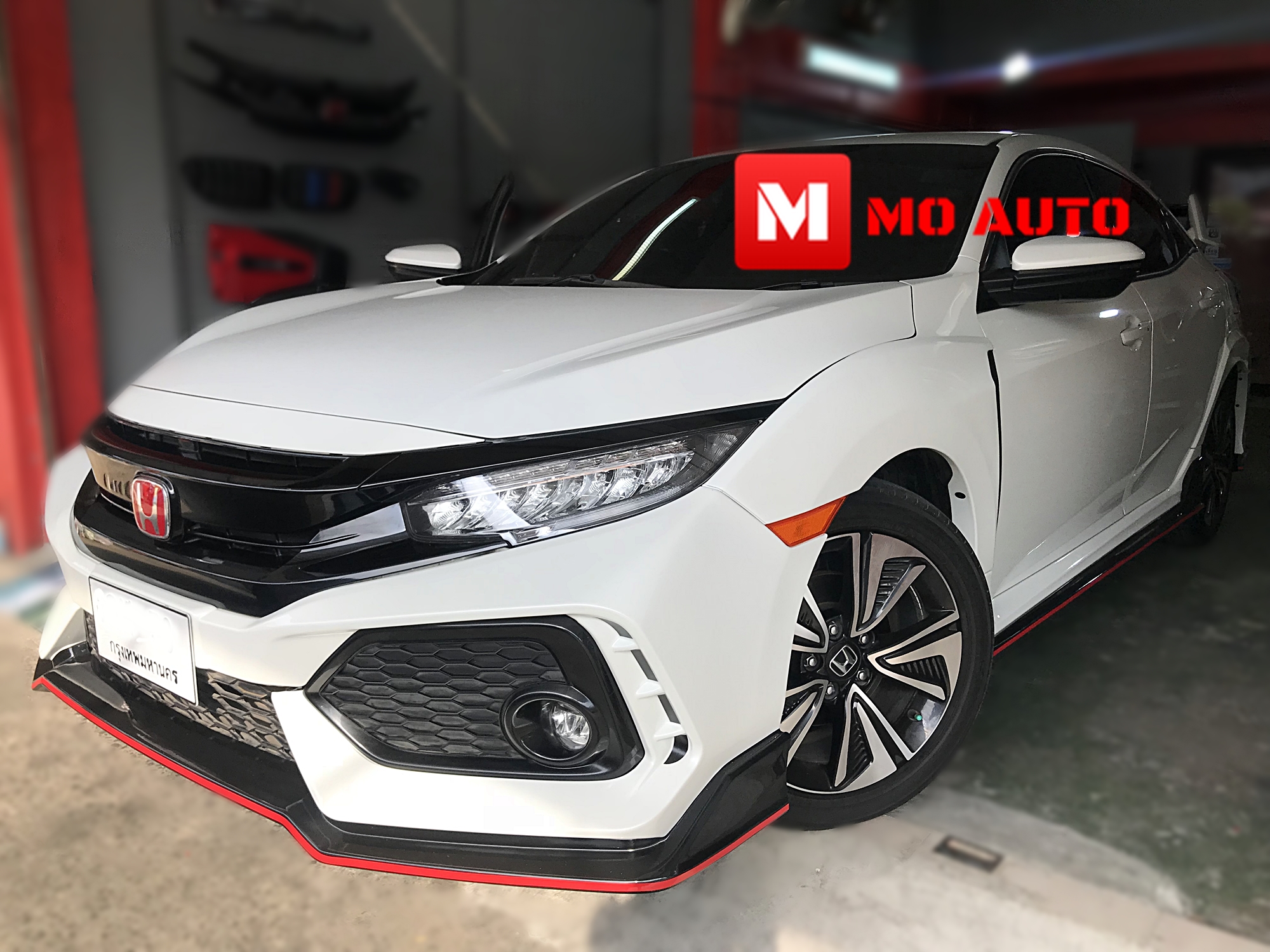 ชุดแต่ง TYPE-R CIVIC FK Hatchback แบบสวมทับ