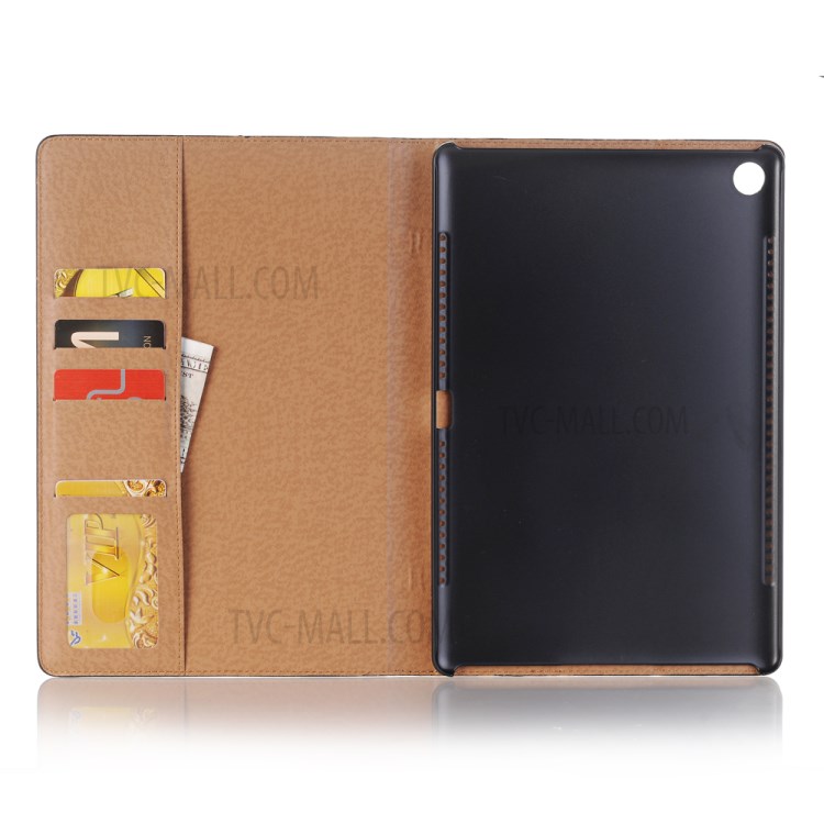 Case Huawei MediaPad M5 Pro / Pre-Order * กระเป๋าสตางค์หนังย้อนยุค PU หนังแท้ ฟังก์ชั่นปลุก / หลับอัจฉริยะ *