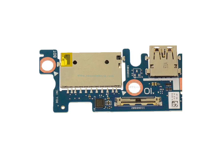 SD Card Reader USB Port IO Circuit Board Dell G5 15 5590 ตรงรุ่น ตรงสเปค รับประกันศูนย์ Dell Thailand
