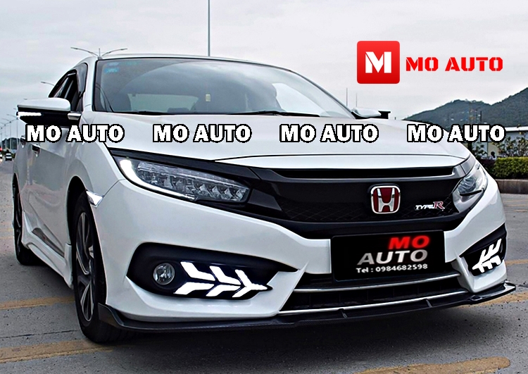 ไฟ Daylight CIVIC FC ทรง AUDI Style