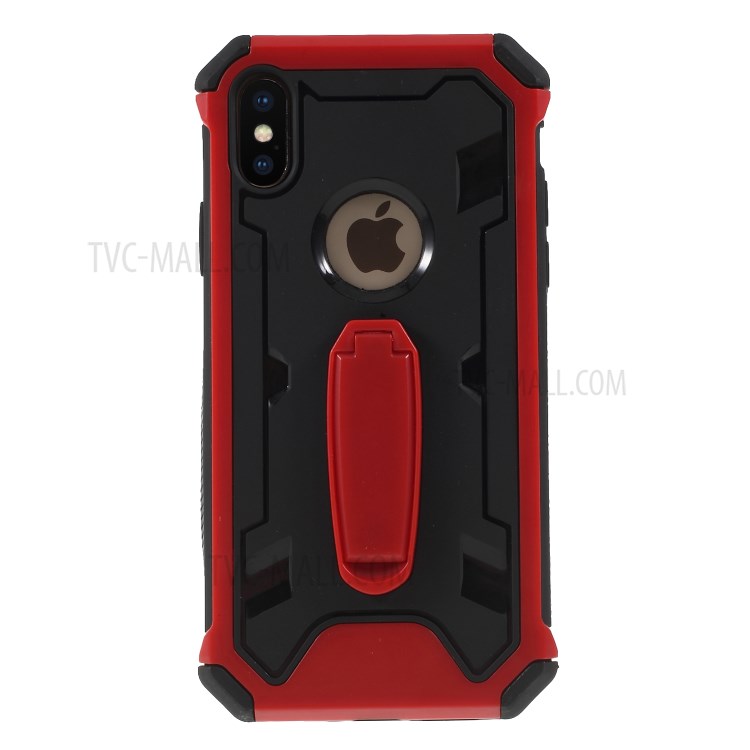 Case iPhone X , iPhone XS / Pre-Order * เคสโทรศัพท์ Combo พลาสติกแข็ง + TPU อ่อน = แบบสองชั้น *