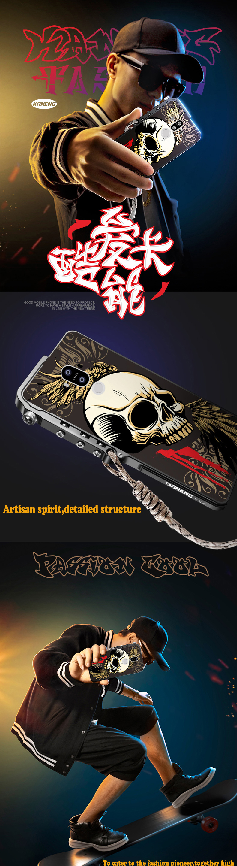 Case Huawei Mate 9 / Pre-order * KANENG Bumper 2 in 1เคสอลูมิเนียมโลหะ + ปกหลัง 3 D *