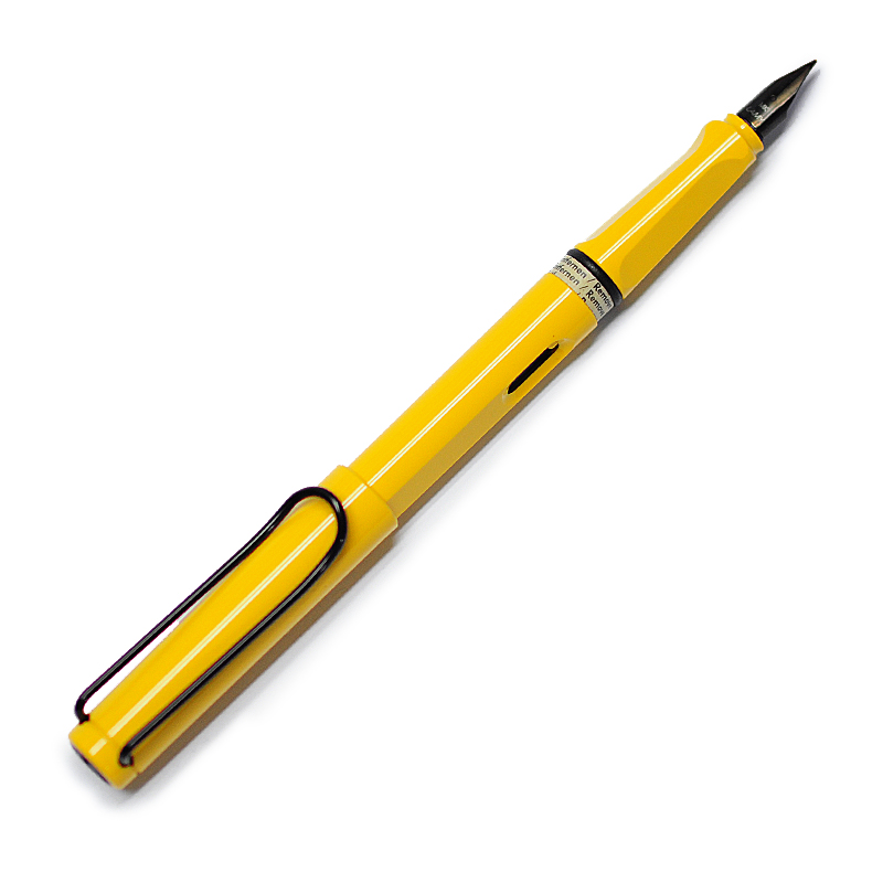 Lamy Safari Old Color yellow with black clip