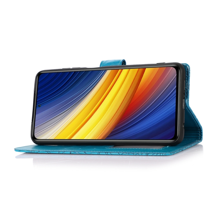 Case Xiaomi Poco X3 Pro / X3 / X3 NFC # Pre-Order * เคสพิมพืลายดอกทานตะวันพร้อมที่วางและช่องเสียบการ์ดและกระเป๋าสตางค์และเชือกเส้นเล็ก *