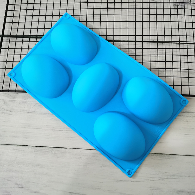 แม่พิมพ์วงรีไข่ หลังเต่า 110g 7*9.8*3 cm