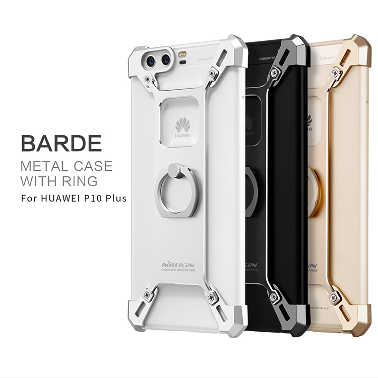 Case Huawei P10 Plus / Pre-order * NILLKIN Barde Kickstand Ring Holder Metal Case กันชน *