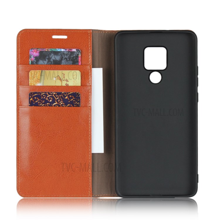 Case Huawei Mate 20 X / Pre-order * Crazy Horse ปกหนังแท้กระเป๋าสตางค์ *