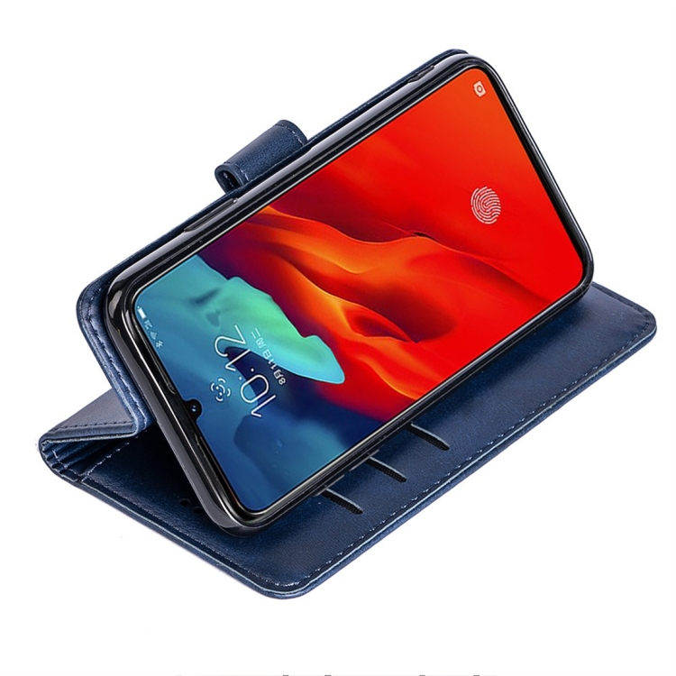 Case Lenovo Z6 Pro / Pre-Order * เคสเนื้อวัวแนวนอนซองหนังพลิกกับผู้ถือบัตรและสล็อต *