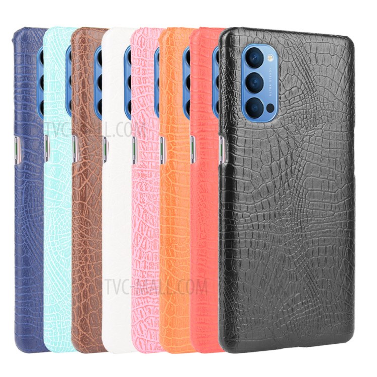 Case OPPO Reno4 5G / Pre-Order * เคสผิวจระเข้หนัง PU เคลือบ เรียบง่าย แต่ดูคลาสสิค *