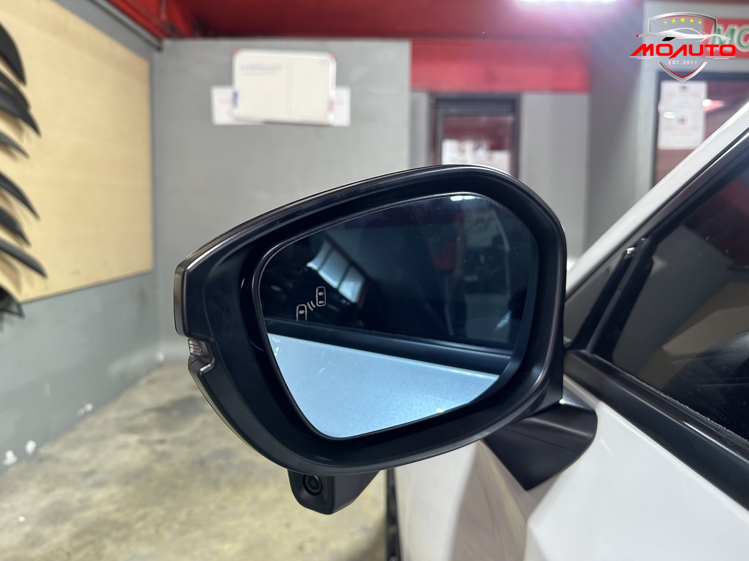 ชุดกระจกช่วยเตือนมุมอับสายตา V1 ( BSD ) CIVIC FE / FE e:HEV