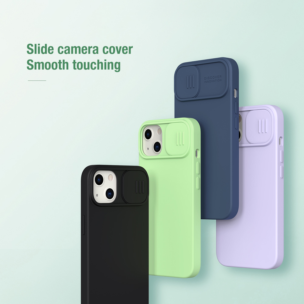 Case iPhone 13 Pro # Pre-Order * NILLKIN Smooth Touching Magnetic Absorption ซิลิโคนเหลว + ฝาครอบโทรศัพท์ PC [รองรับการชาร์จแบบไร้สาย] *