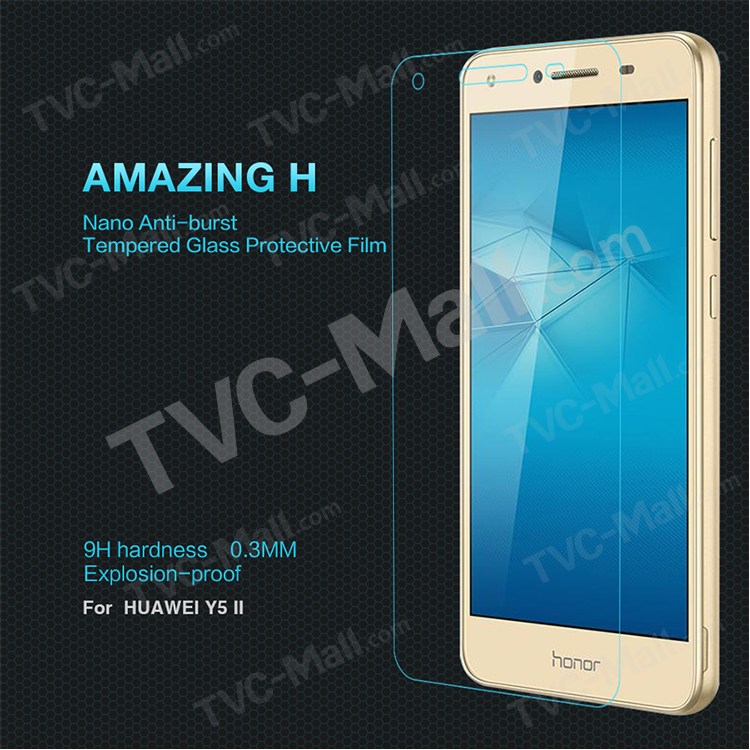 กระจกนิรภัย Huawei Y5II / Pre-order * NILLKIN Amazing H ความแข็ง 9H แต่เพียง 0.33mm หนา *