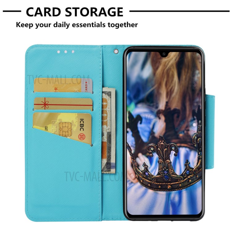 Case Huawei Mate 20 / Pre-order * เคสพิมพ์ลายเนื้อ PU ซองหนังกระเป๋าสตางค์ *