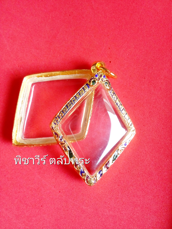 ตลับเงินลงยาชุบไมครอน