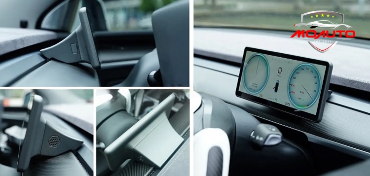 หน้าจอเรือนไมค์ดิจิตอล 9 นิ้ว Tesla Model 3 / Y