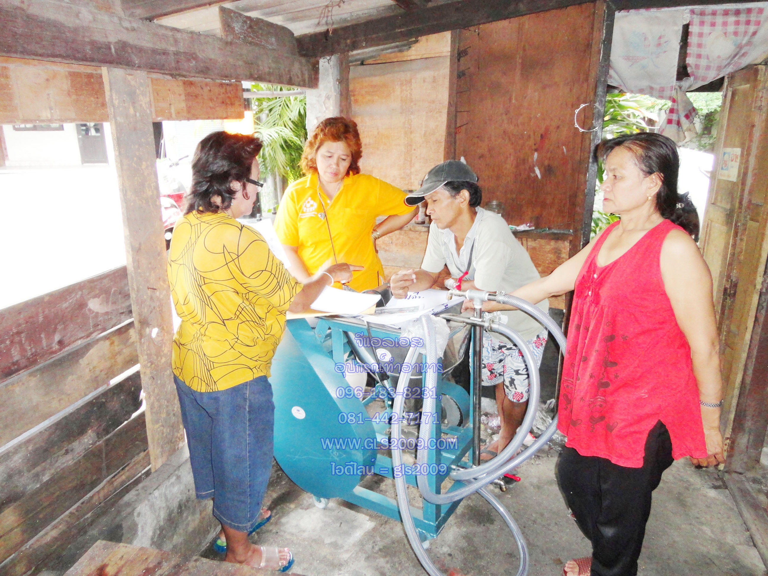 เครื่องโรยเส้นขนมจีน