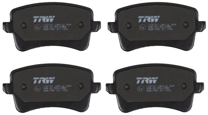 ผ้าดิสเบรคหลัง AUDI Q5 2.0 TDI ใหม่! / RAER DISC BRAKE Q3, Q7