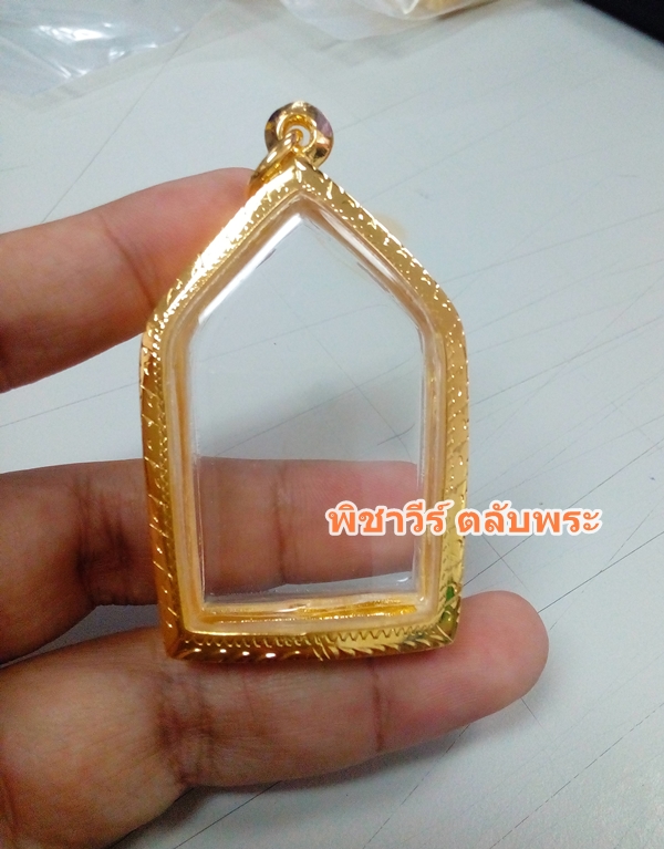 ตลับเงินแกะลายชุบไมครอนใส่ขุนแผนบ้านกร่าง