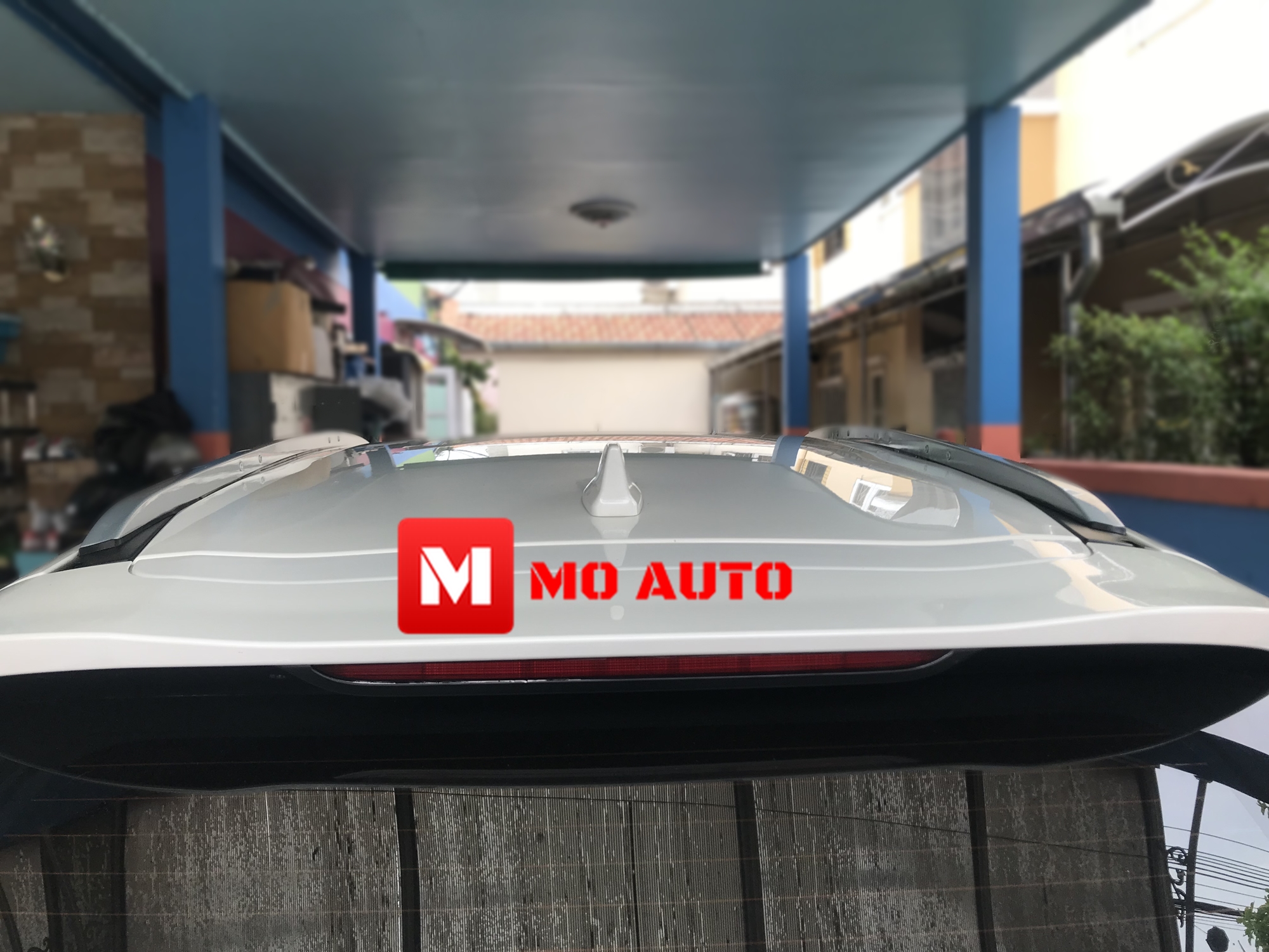 คานเสริมหลังคาคู่ (Roof Rail) แบบแนบ ทรงศูนย์ CR-V G5