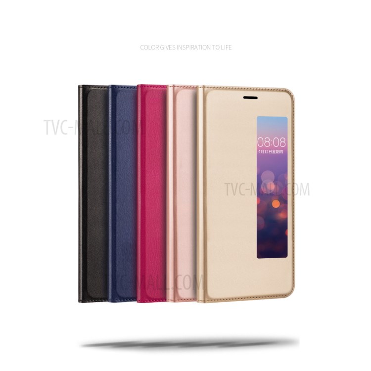 Case Huawei P20 / Pre-order * View Window ซองหนัง PU การออกแบบรูปทรงเพรียวบางให้พอดี *