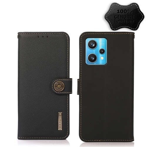 Case Realme 9 Pro Plus # Pre-Order * KHAZNEH Custer เคสโทรศัพท์ RFID หนังแท้ *