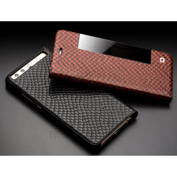 Case Huawei P10 Plus / Pre-order * QIALINO เคสหนังแท้ ฟังก์ชั่นปลุก / นอนหลับอัตโนมัติ *