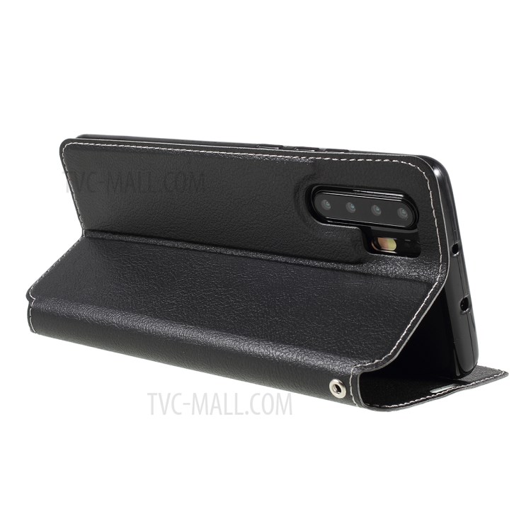 Case Huawei P30 Pro / Pre-Order * เคส PU ปกหนังโทรศัพท์อัตโนมัติดูดพร้อมขาตั้ง *