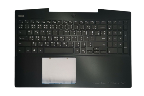 Palmrest Keyboard Dell G3 15 3500 แท้ ราคา พิเศษ บอดี้บน พร้อมคีย์บอร์ด Dell 3500 บอดี้บน Dell G3 15 3500 ตรงรุ่น ตรงสเปค รับประกันศูนย์ Dell Thailand