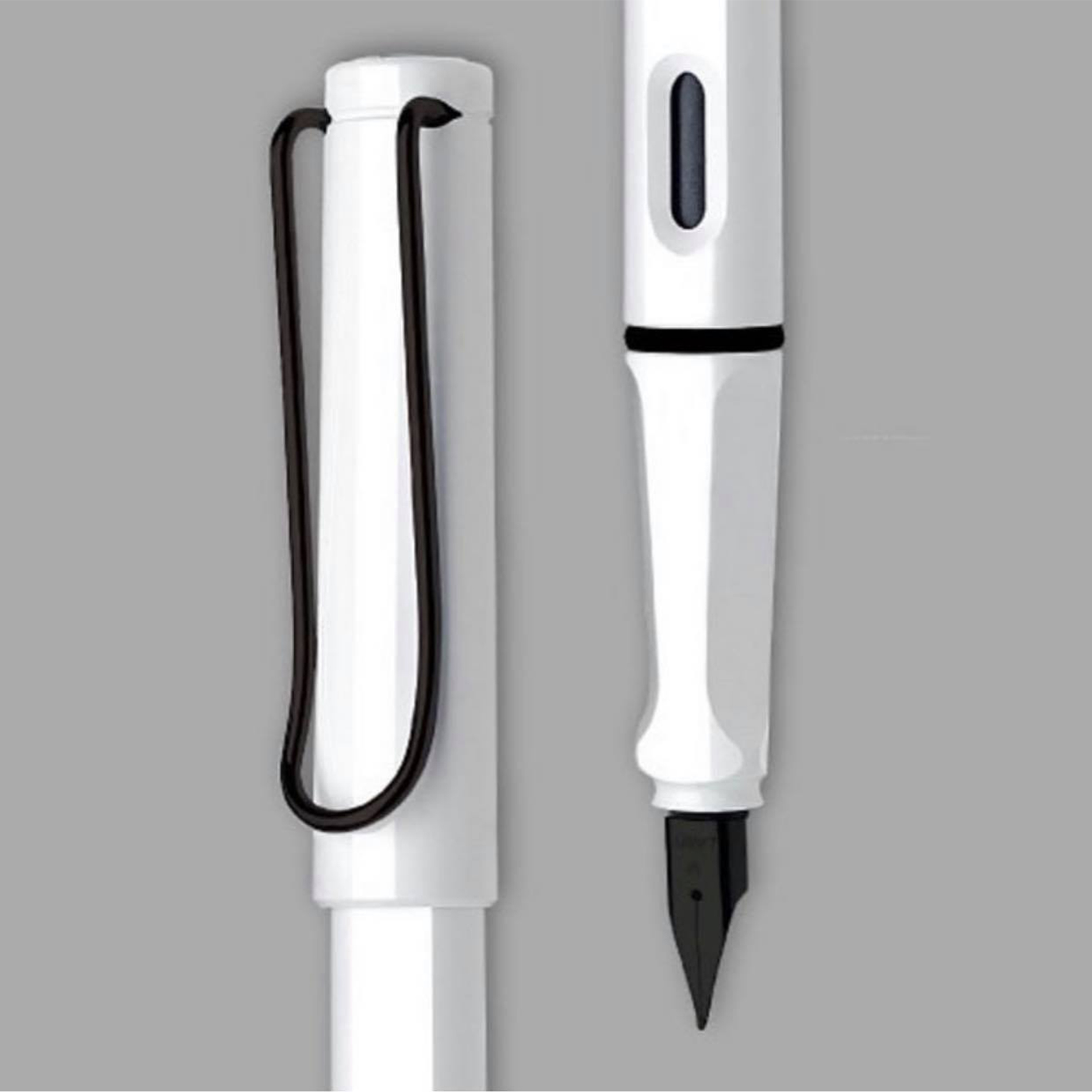 LAMY safari fountain white black clip 2019 Japan limited edition