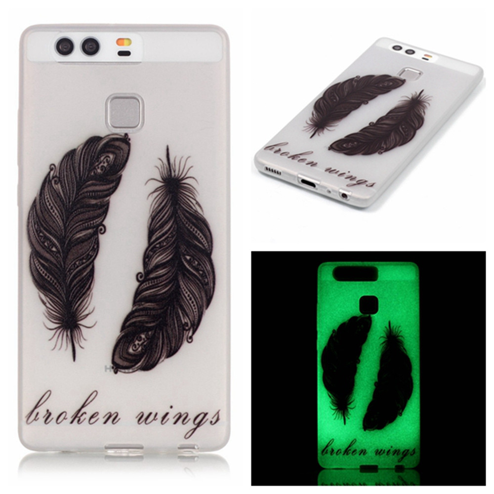 Case Huawei P9 / Pre-order * เคสส่องสว่าง เรืองแสงในที่มืด TPU *