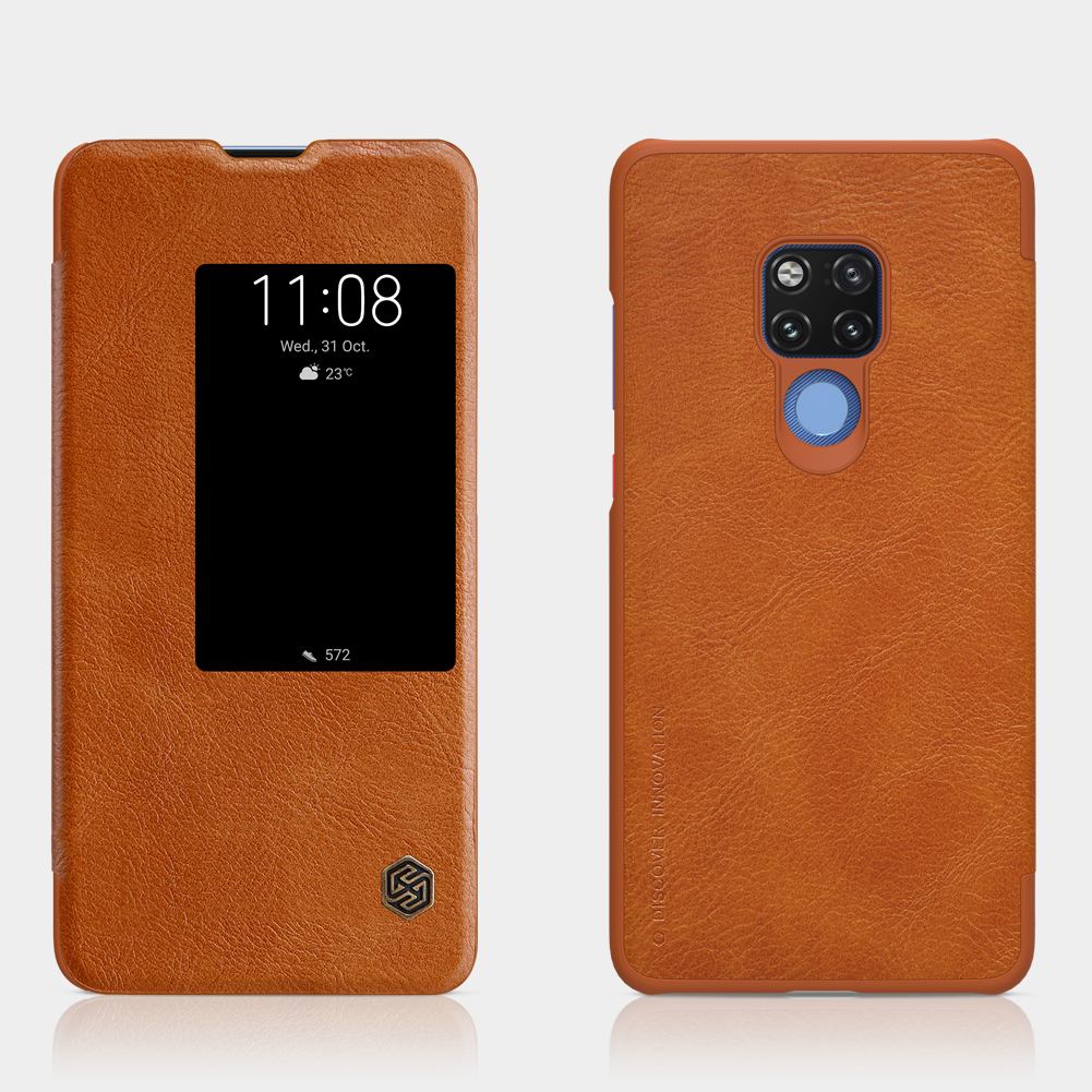 Case Huawei Mate 20 X / Pre-order * NILLKIN Qin ผลิตจากหนัง PU คุณภาพสูงเนื้อนุ่ม *