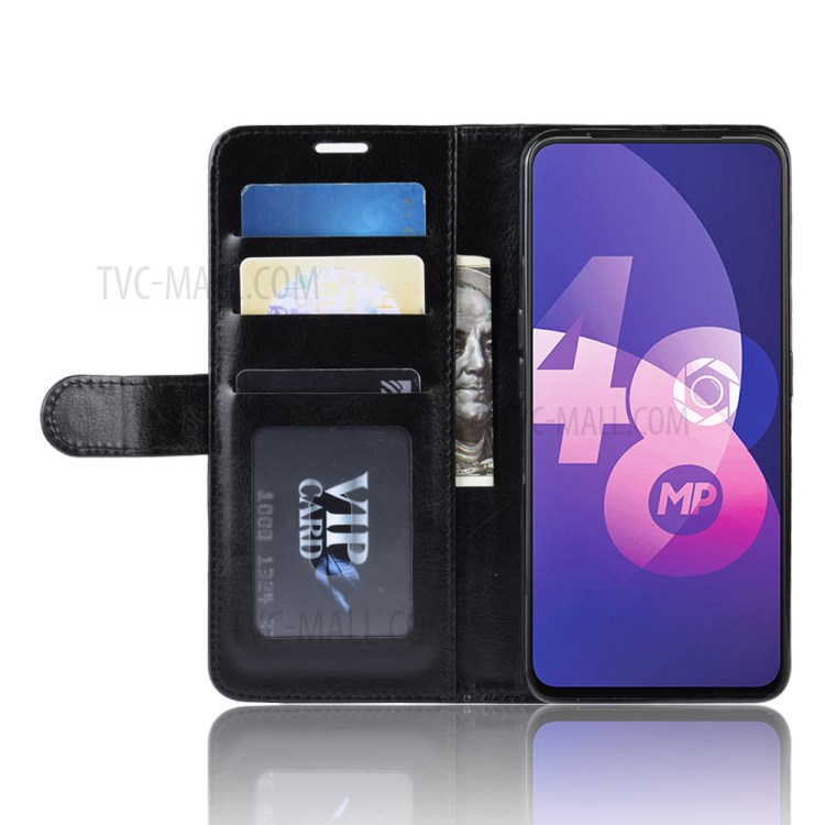 Case OPPO F11 Pro / Pre-Order * เคสผิวหนังม้า 2 ช่อง + ช่องเสียบภาพ 1 ช่อง + ช่องใส่เงินสด 1 ช่อง *