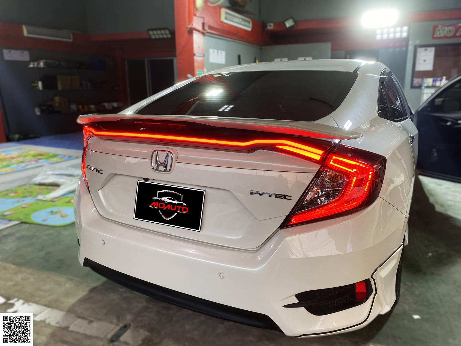 ไฟฝากระโปรงท้ายทรง M-SPORT CIVIC FC / FC MC 2016-2021