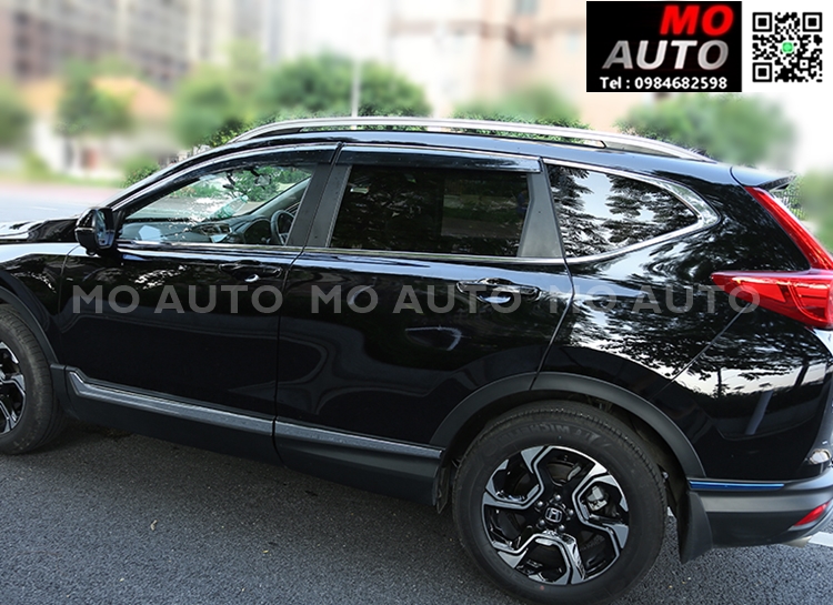 คานเสริมหลังคาคู่ (Roof Rail) แบบยกสูง CR-V