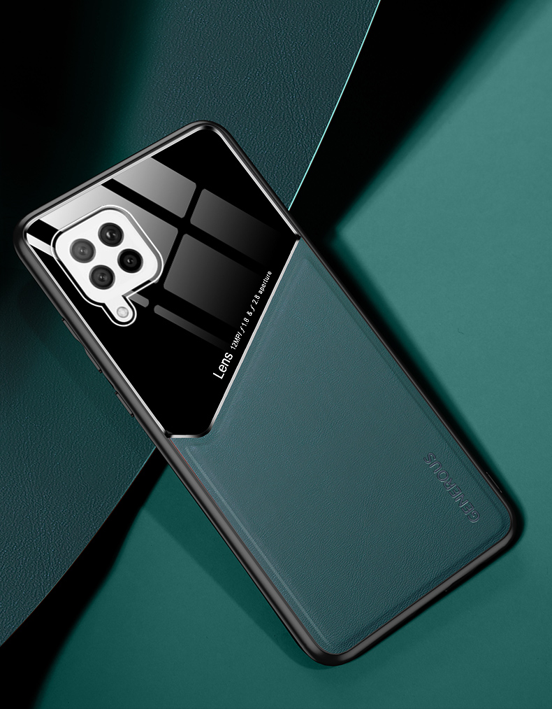 Case Samsung Galaxy A42 5G / Pre-Order * เคสแผ่นโลหะแม่เหล็กในตัว + พีซี TPU Combo Glass Case *