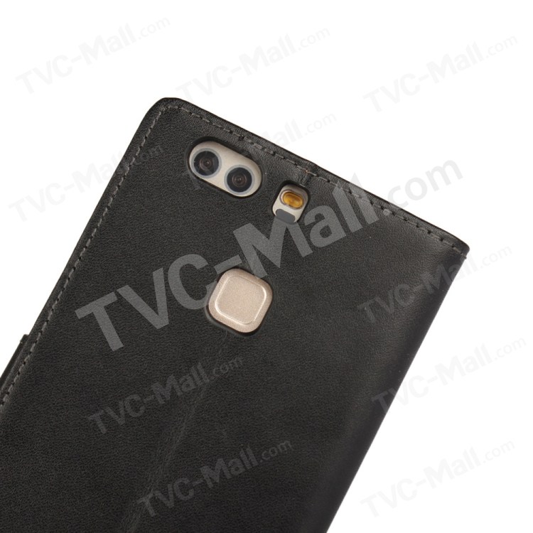 Case Huawei P9 Plus / Pre-order * เคสหนังBuilt-in 2 ช่องเสียบการ์ดและกระเป๋าเงินสด 1 *