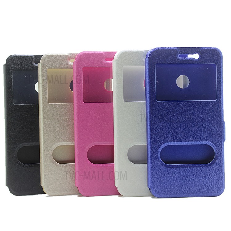 Case Huawei Nova / Pre-order * ผิวเนื้อผ้าไหม 2 ช่องหน้าต่าง *