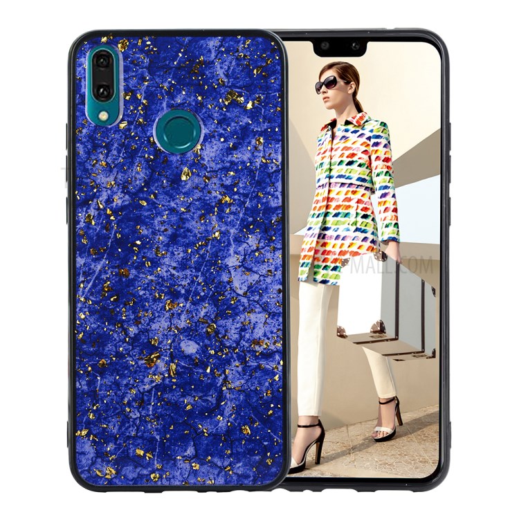 Case Huawei Y9 2019 / Pre-orde * เคสเคลือบปั๊มทองคำเลอค่าหรูหรา วัสดุ TPU อ่อนนุ่มยืดหยุ่นและทนทาน *