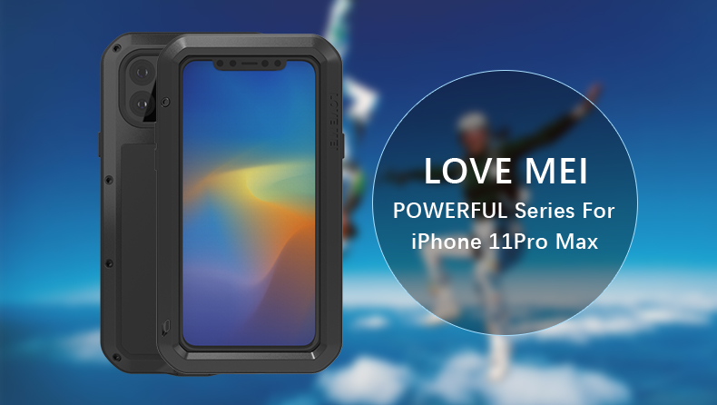 Case iPhone 11 Pro Max / Pre-order * LOVE MEI เคสโลหะ LOVE MEI metal + Silicone คุณภาพสูงนี้มีฟังก์ชั่นกันน้ำกันกระแทกและกันฝุ่น *