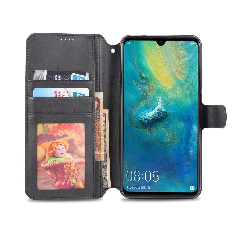 Case Huawei Mate 20 / Pre-order * AZNS กระเป๋าสตางค์หนังยืนพร้อมกับช่องเสียบการ์ด 3 ช่อง + กระเป๋าเงินสด 2 ใบ *