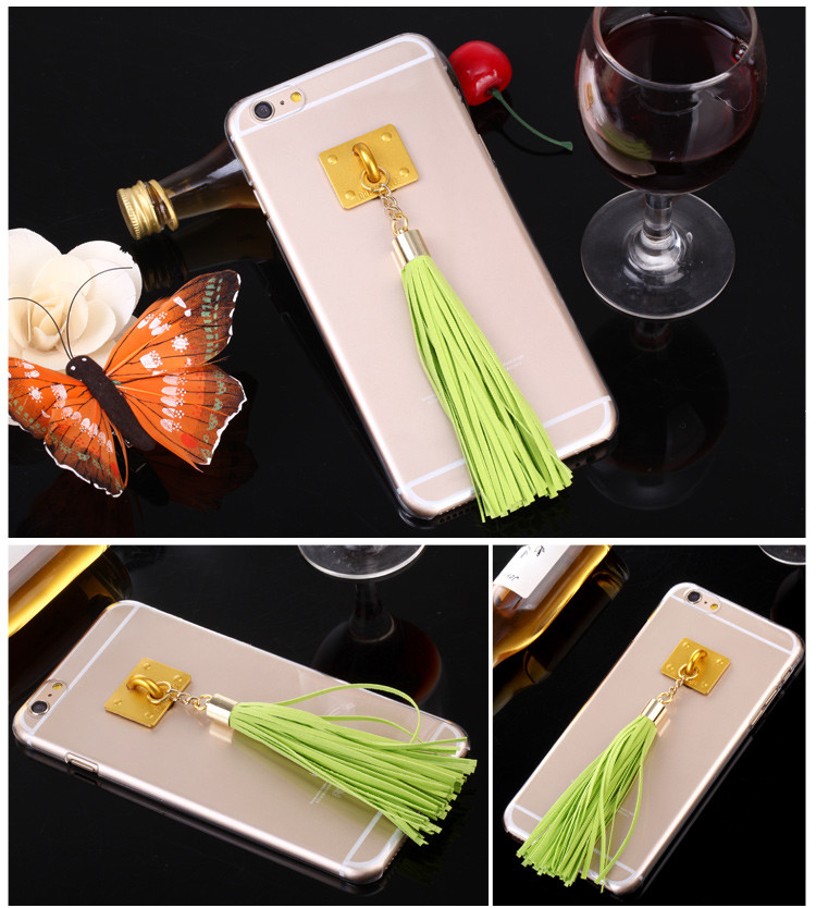 Case Huawei Honor 3X / Pre-order * เคสแข็งใส + โลหะเชือกตกแต่งพู่หรูหรา *