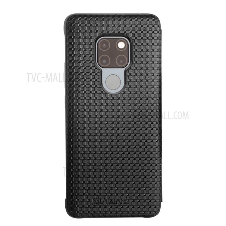 Case Huawei Mate 20 / Pre-order * QIALINO ลายตาราง หนังวัวแท้คุณภาพเยี่ยม รองรับฟังก์ชั่นสมาร์ทปลุก / นอนหลับ *