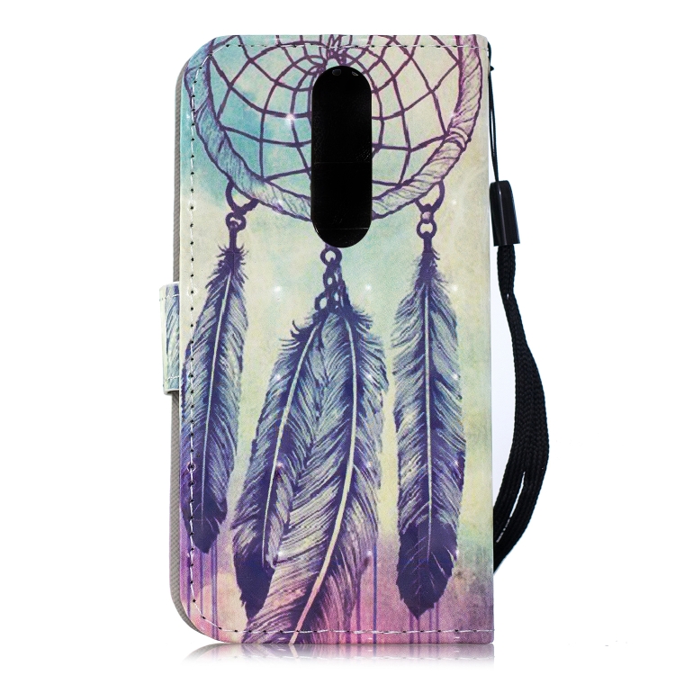 Case Nokia 6.1 Plus / Pre-order * 3 มิติแบบจิตรกรรมสีการวาดภาพ เคสหนัง PU กับผู้ถือบัตรและสล็อตและกระเป๋าสตางค์ *