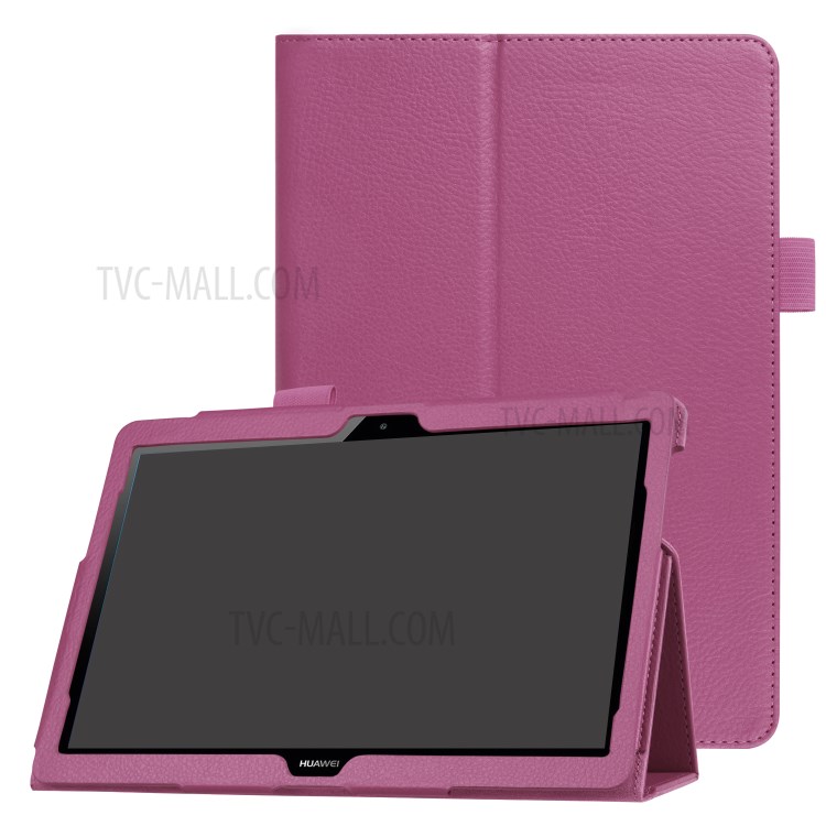 Case Huawei MediaPad T3 10 / Pre-order * เคสหนัง PU ผิวลิ้นจี่ *