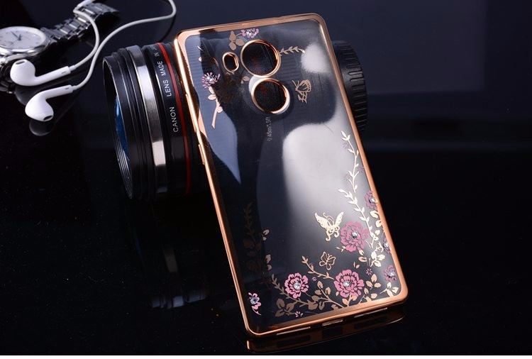 Case Huawei Mate 8 / Pre-order * เคสหรูหราเทคนิคการชุบทอง TPU ซิลิโคนอ่อนนุ่ม *